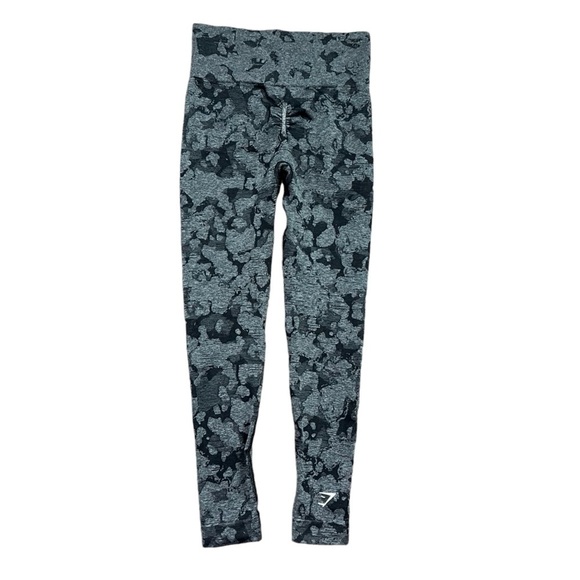 3/$30 🍂 Gymshark Adapt Camo Seamless High Waist Leggings Scrunch Bum Gray - Picture 6 of 9
